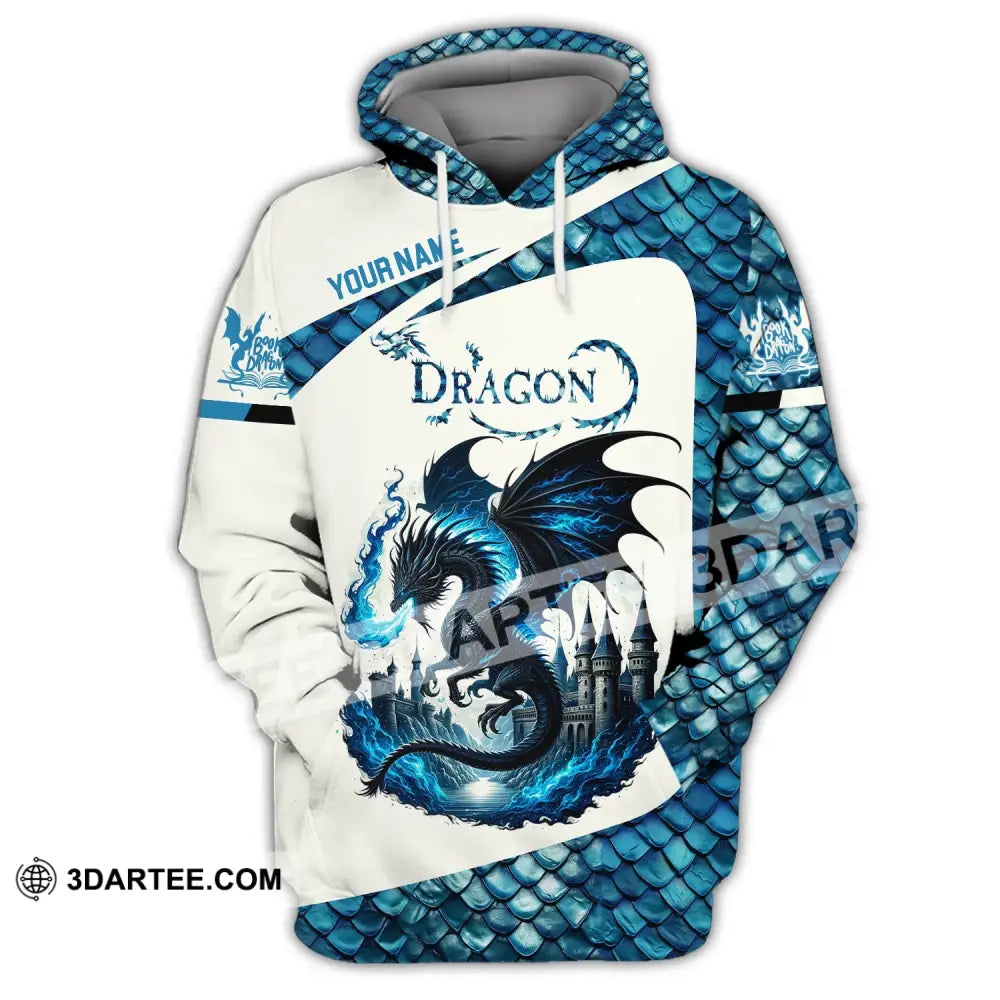 Unisex Shirt Custom Name Dragon T-Shirt Hoodie Long Sleeve / S T-Shirt