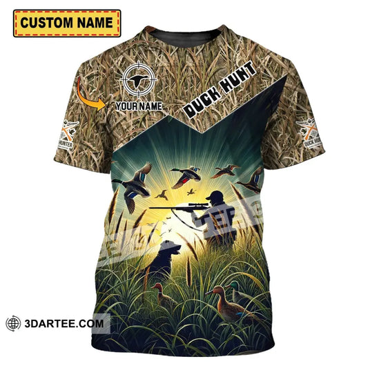 Unisex Shirt - Custom Name Duck Hunt T-Shirt