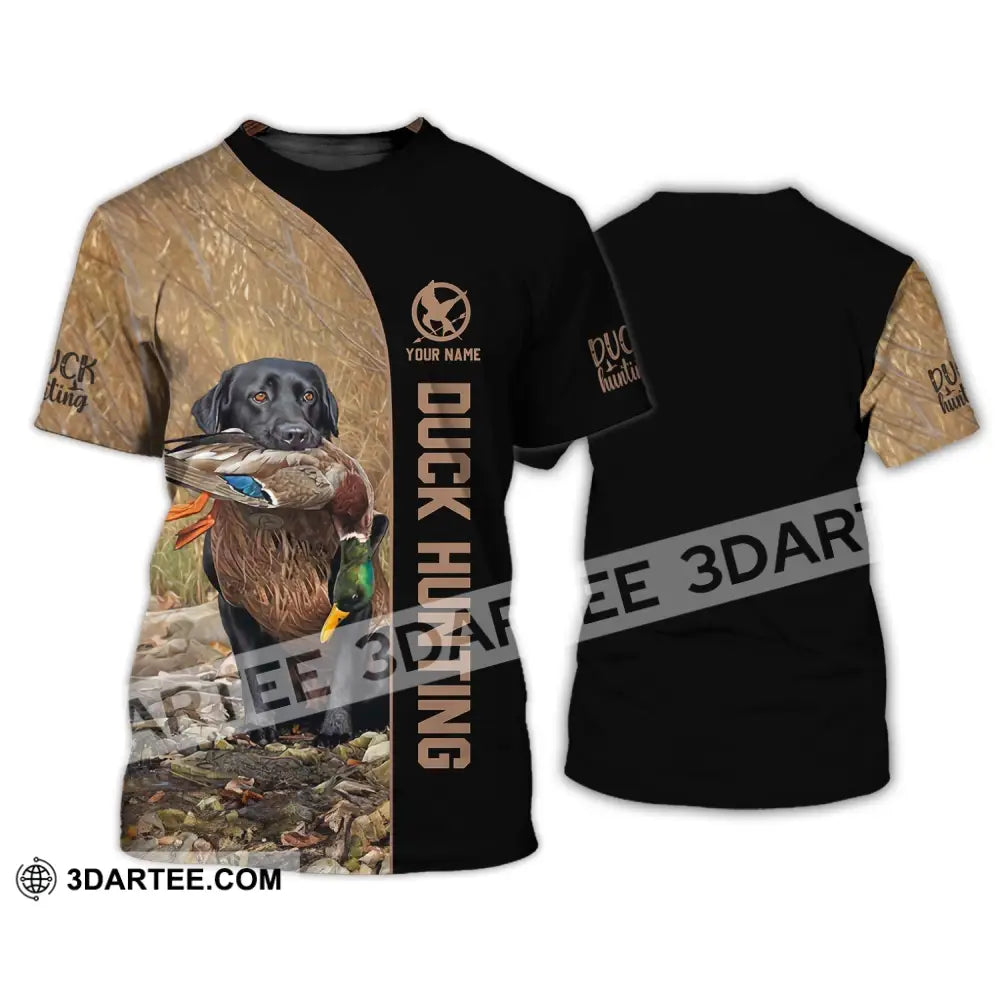 Unisex Shirt - Custom Name Duck Hunting T-Shirt / S T-Shirt