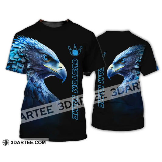 Unisex Shirt - Custom Name Eagle For Lover 3D T-Shirt / S T-Shirt