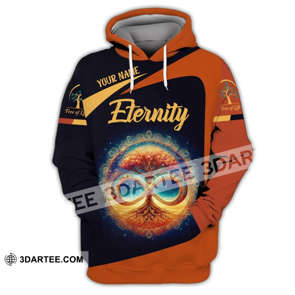 Unisex Shirt - Custom Name Eternity Hoodie / S T-Shirt