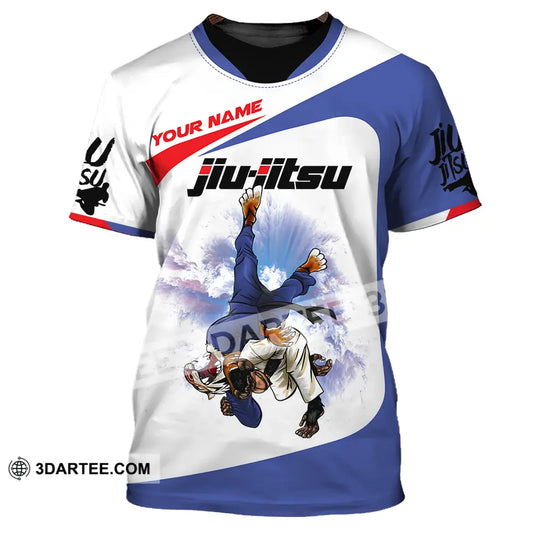 Unisex Shirt - Custom Name Fight Jiu Jitsu T-Shirt / S T-Shirt