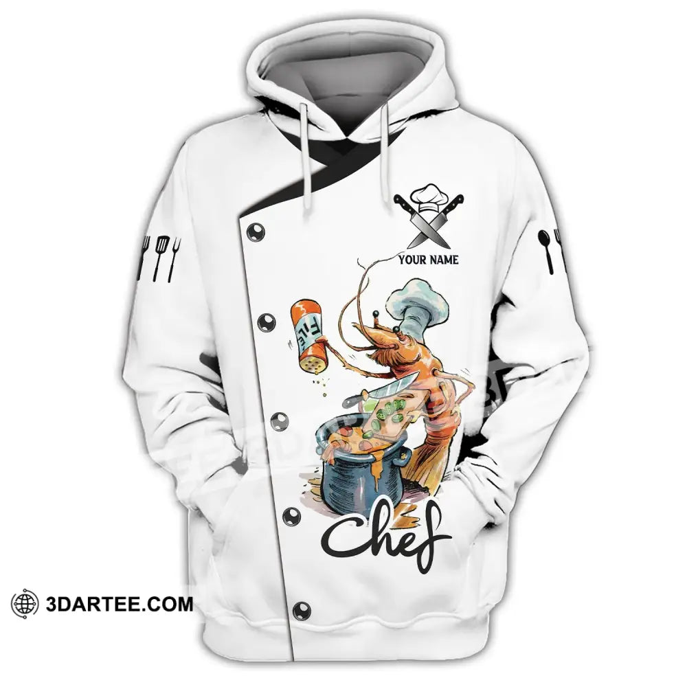 Unisex Shirt Custom Name For Chef Chefs T-Shirt Apparel Hoodie / S T-Shirt