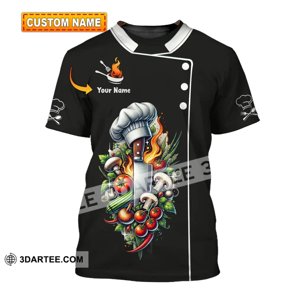 Unisex Shirt - Custom Name For Chef T-Shirt