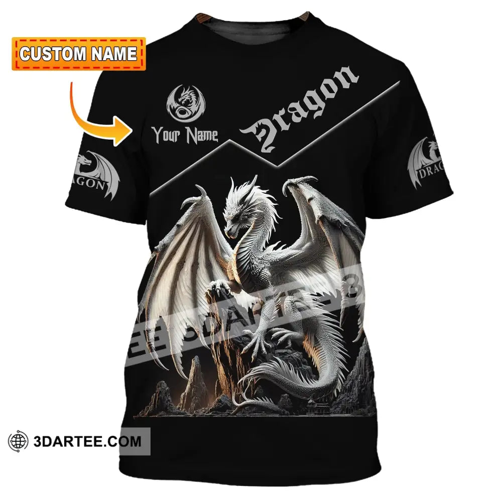 Unisex Shirt Custom Name For Dragon Lover T-Shirt Hoodie Long Sleeve T-Shirt