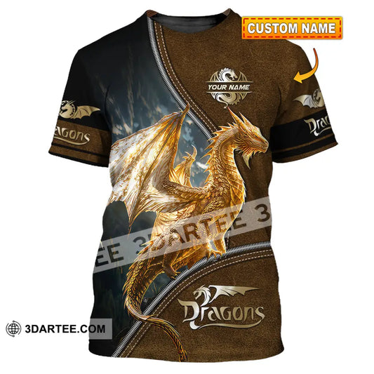 Unisex Shirt Custom Name For Dragon Lover T-Shirt Hoodie Long Sleeve T-Shirt