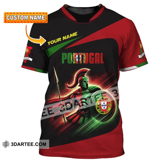 Unisex Shirt Custom Name For Portugal Lover T-Shirt Hoodie Long Sleeve T-Shirt