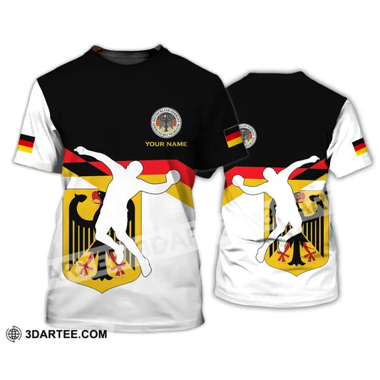 Unisex Shirt - Custom Name Germany Handball T-Shirt / S T-Shirt