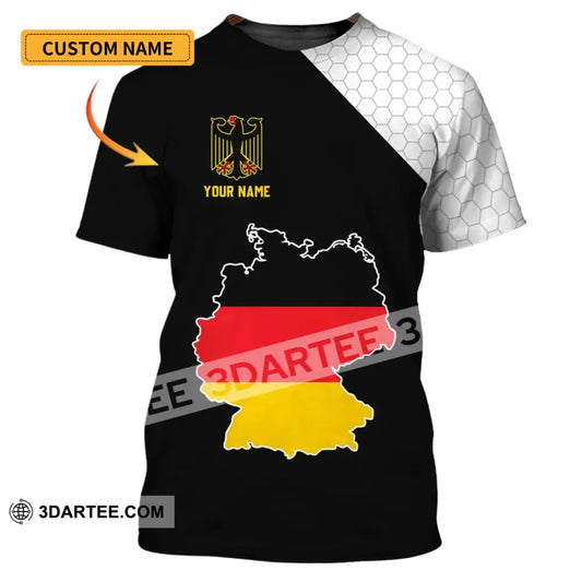 Unisex Shirt - Custom Name Germany Map Version T-Shirt