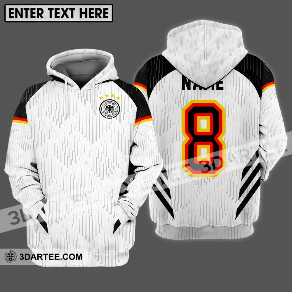 Unisex Shirt - Custom Name Germany National Team Hoodie / S T-Shirt