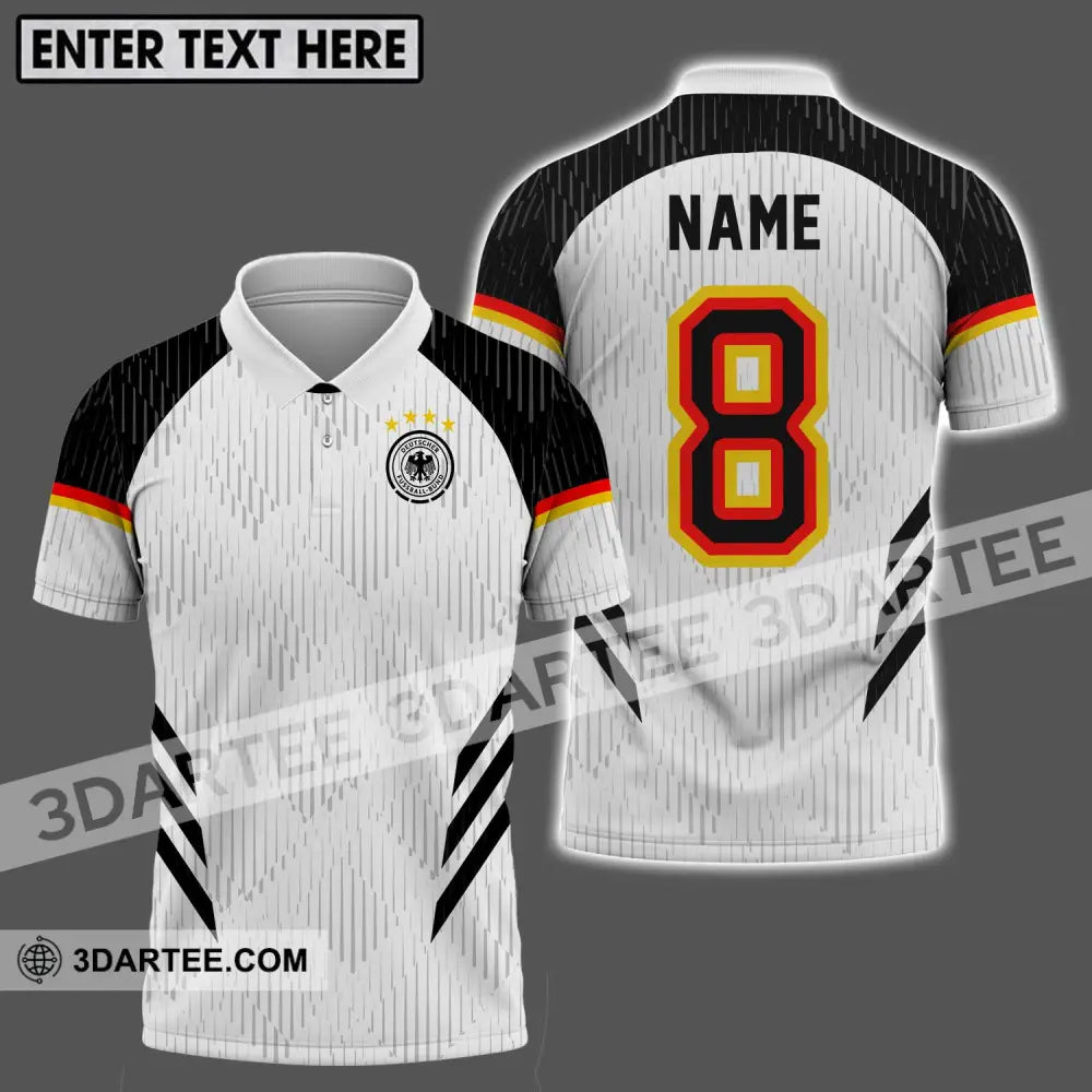 Unisex Shirt - Custom Name Germany National Team Polo / S T-Shirt