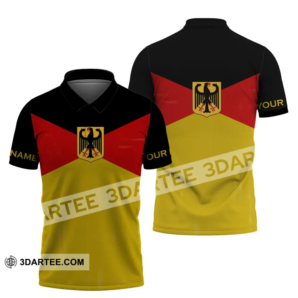 Unisex Shirt - Custom Name Germany Spirit Polo / S T-Shirt