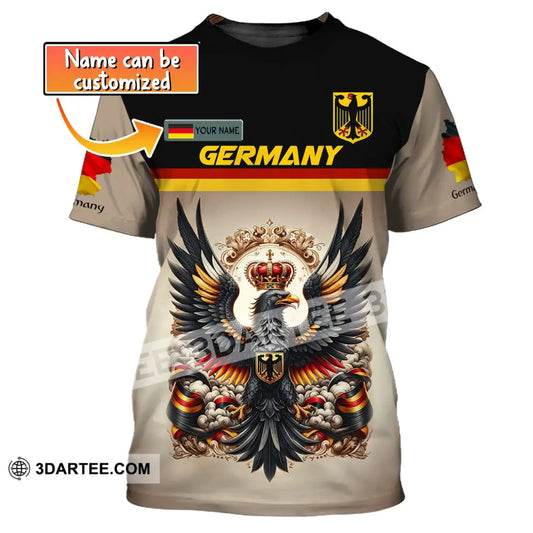 Unisex Shirt Custom Name Germany T-Shirt German Polo Love Gift