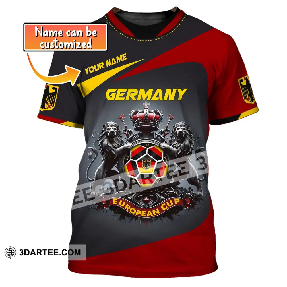 Unisex Shirt Custom Name Germany T-Shirt German Polo Love Gift