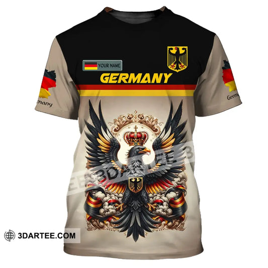 Unisex Shirt Custom Name Germany T-Shirt German Polo Love Gift / S