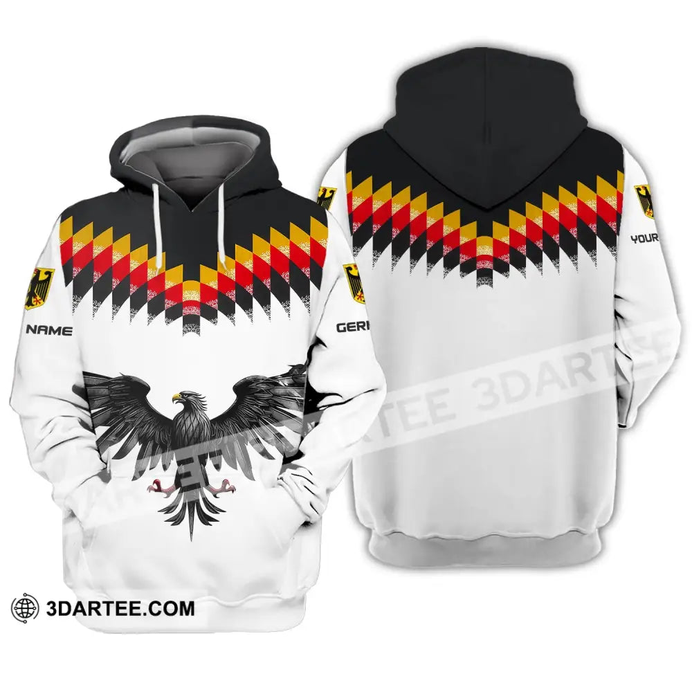 Unisex Shirt Custom Name Germany T-Shirt German Pride Gift Hoodie / S