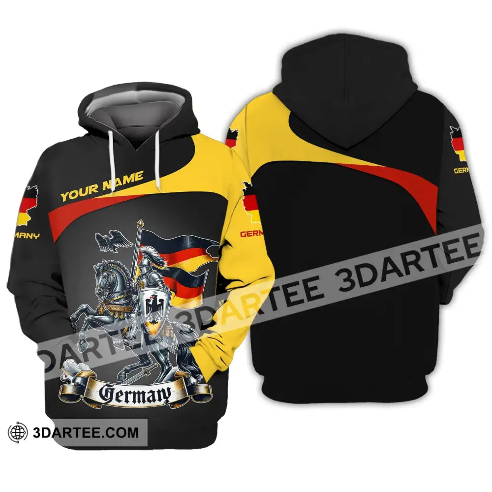 Unisex Shirt Custom Name Germany T-Shirt German Pride Gift Hoodie / S