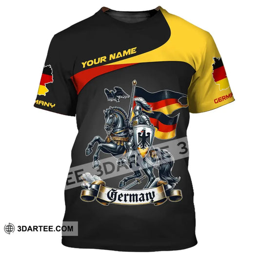 Unisex Shirt Custom Name Germany T-Shirt German Pride Gift / S