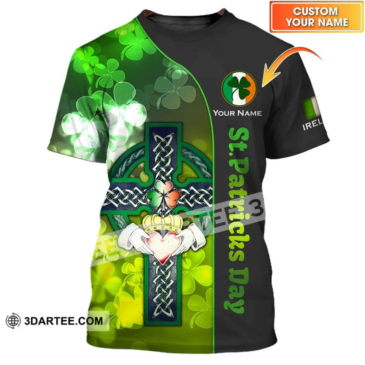 Unisex Shirt - Custom Name Happy Saint Patrick’s Day Gift For St.patrick’s T-Shirt