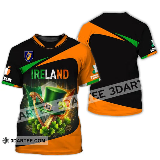 Unisex Shirt - Custom Name Ireland T-Shirt / S T-Shirt