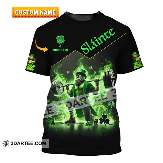 Unisex Shirt Custom Name Irish Ireland Love T-Shirt T-Shirt