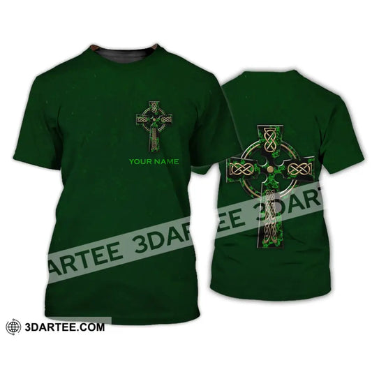 Unisex Shirt - Custom Name Irish Patrick’s Day Gift Happy Saint T-Shirt / S T-Shirt