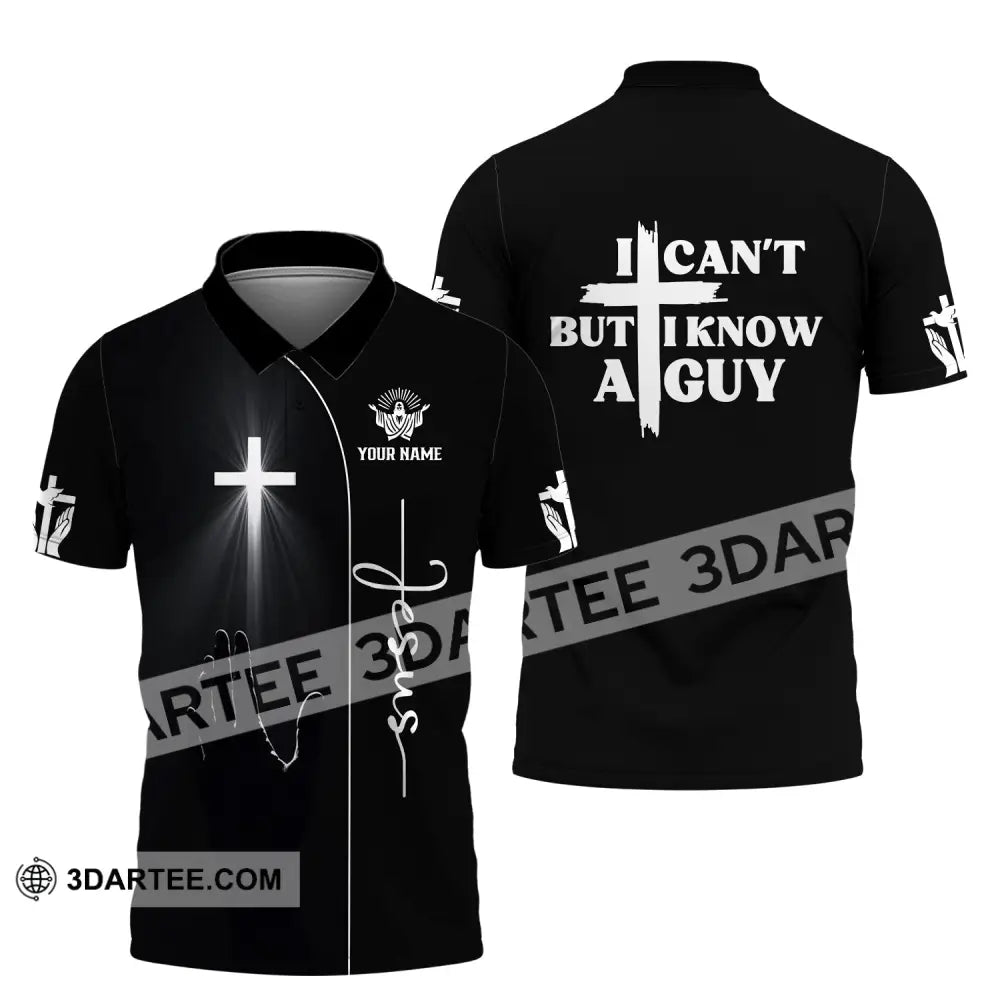 Unisex Shirt Custom Name Jesus Love T-Shirt Polo / S T-Shirt