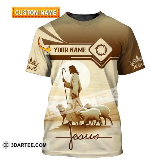 Unisex Shirt - Custom Name Jesus Saving T-Shirt