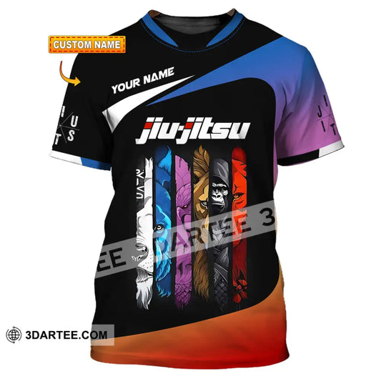 Unisex Shirt Custom Name Jiujitsu Lover Gift T-Shirt