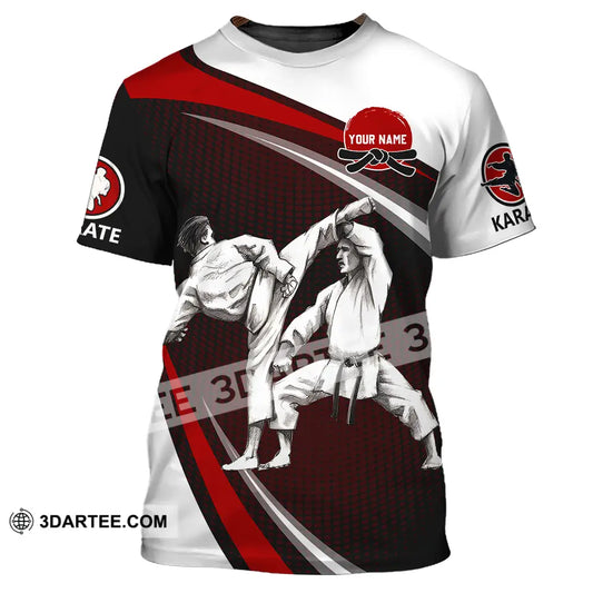 Unisex Shirt - Custom Name Karate Combat T-Shirt / S T-Shirt