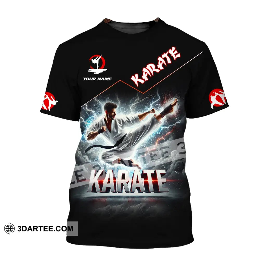 Unisex Shirt - Custom Name Karate T-Shirt / S T-Shirt