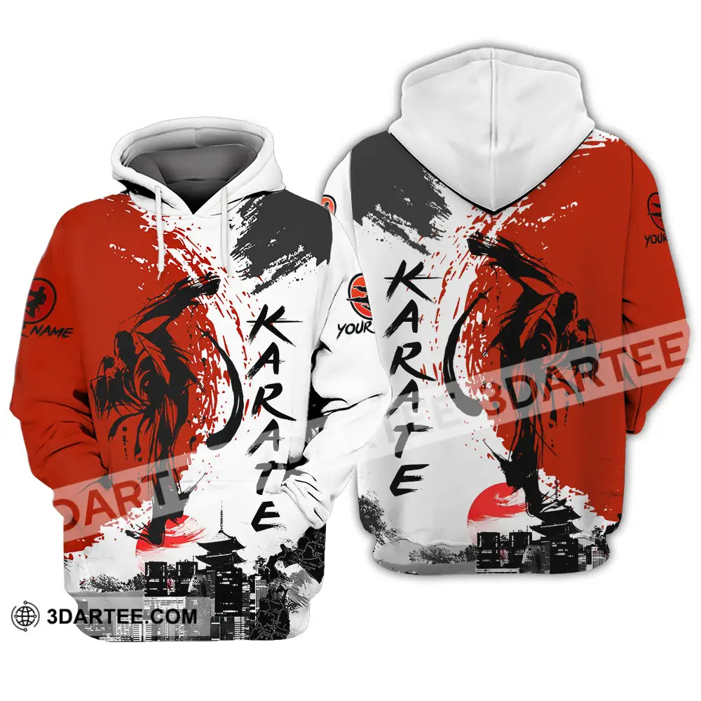 Unisex Shirt - Custom Name Karate Tradition Hoodie / S T-Shirt