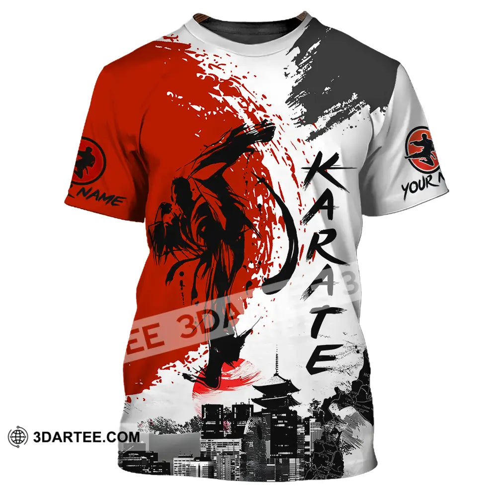 Unisex Shirt - Custom Name Karate Tradition T-Shirt / S T-Shirt