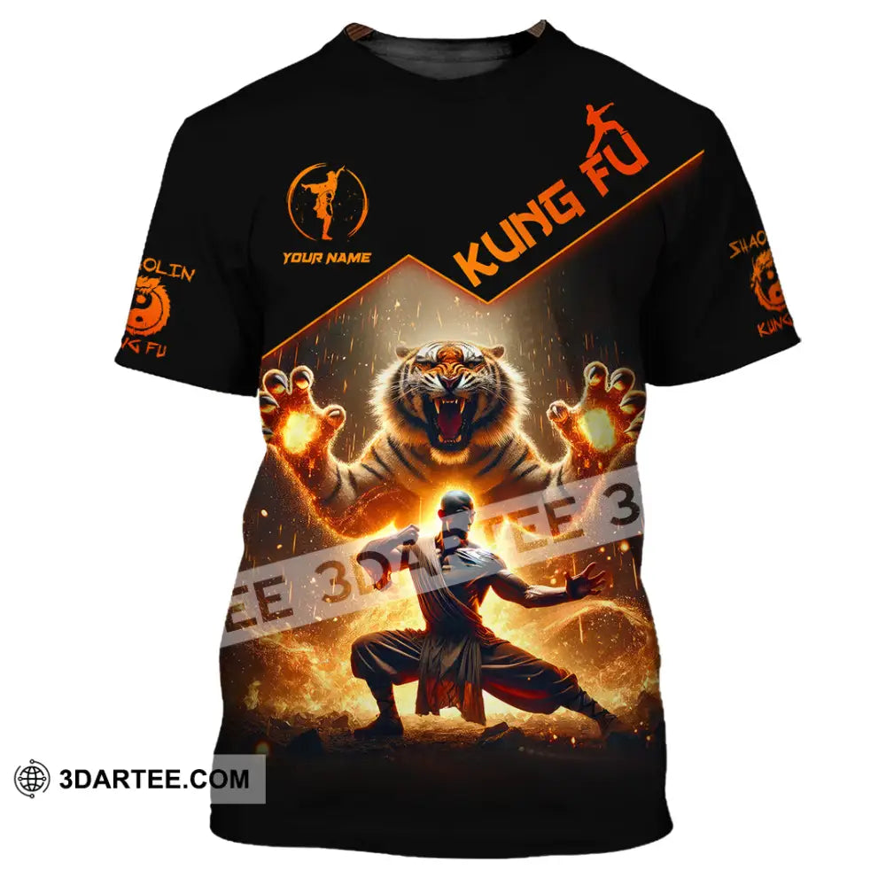 Unisex Shirt Custom Name Kung Fu Lover Gift T-Shirt / S T-Shirt