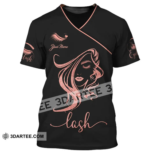 Unisex Shirt - Custom Name Lash T-Shirt / S T-Shirt