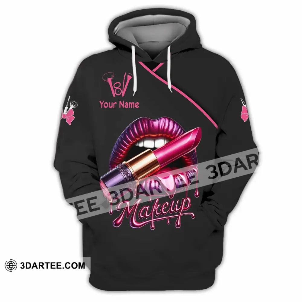 Unisex Shirt Custom Name Make Up Artist T-Shirt Gift Hoodie / S T-Shirt