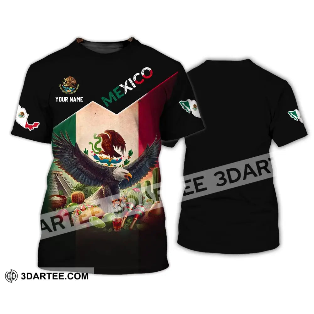 Unisex Shirt - Custom Name Mexico National Team T-Shirt / S T-Shirt