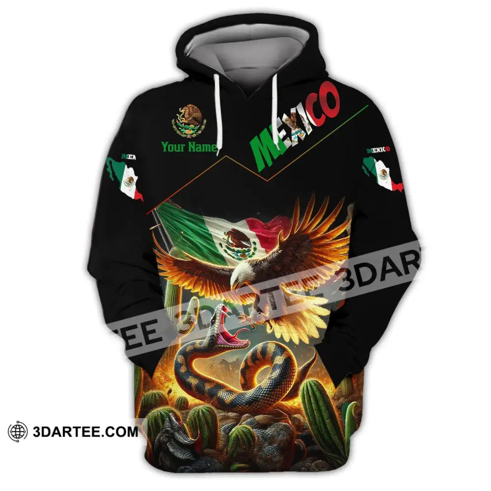 Unisex Shirt Custom Name Mexico Polo Long Sleeve Gift Hoodie / S T-Shirt