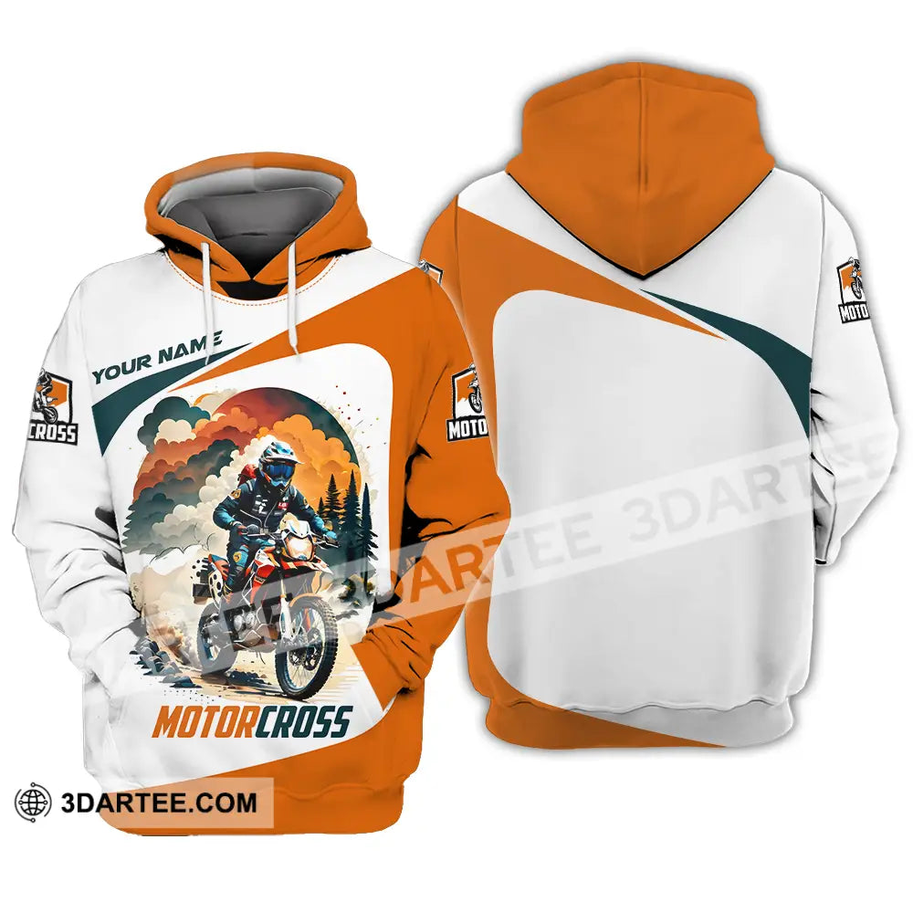 Unisex Shirt - Custom Name Motocross Sport Cross The Forest Hoodie / S T-Shirt