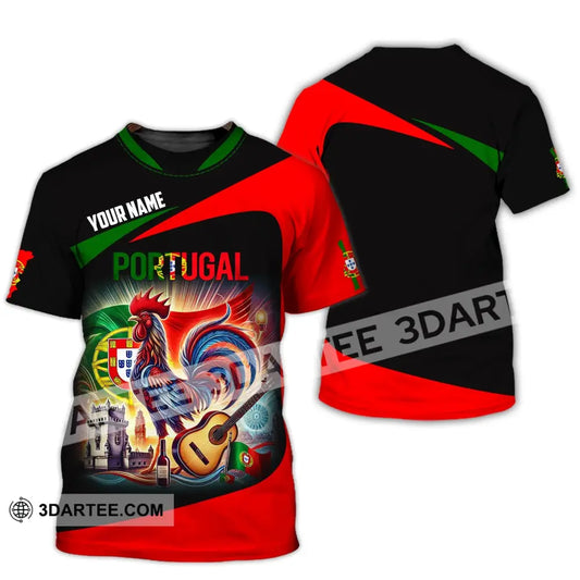 Unisex Shirt - Custom Name National Team Portugal T-Shirt / S T-Shirt