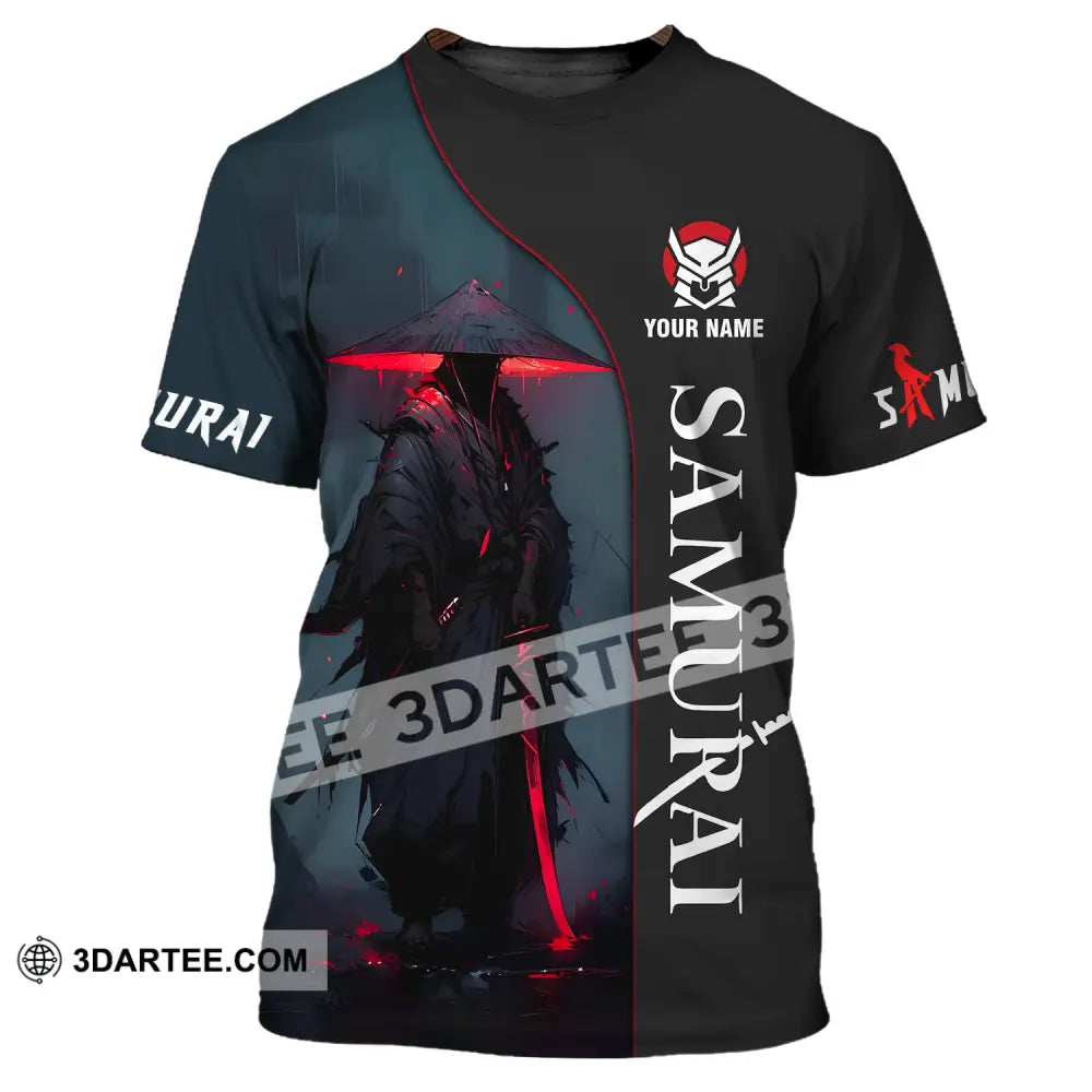 Unisex Shirt - Custom Name Night Samurai T-Shirt / S T-Shirt