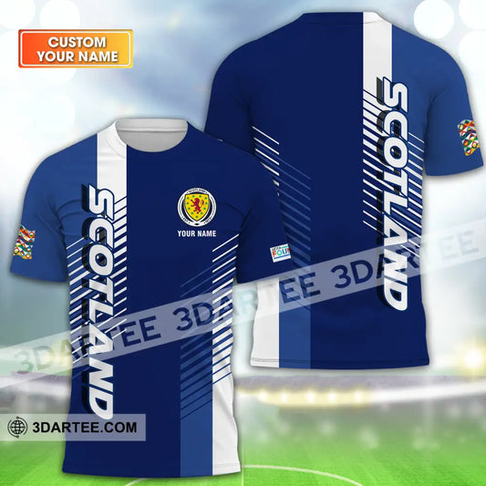 Unisex Shirt - Custom Name Scotland Euro 2024 T-Shirt