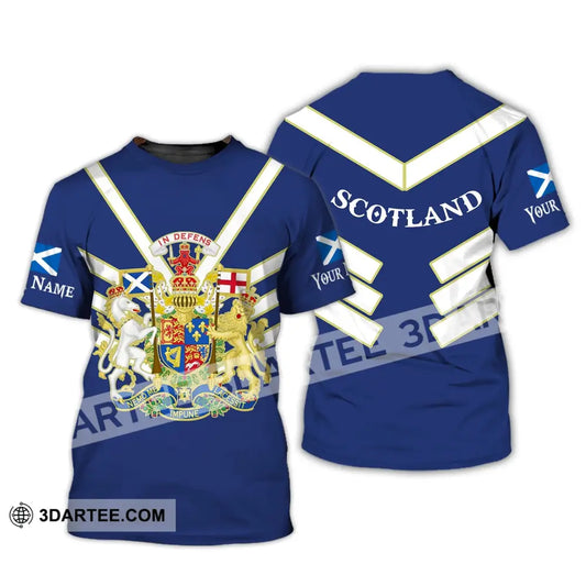 Unisex Shirt Custom Name Scotland In Defens T-Shirt / S