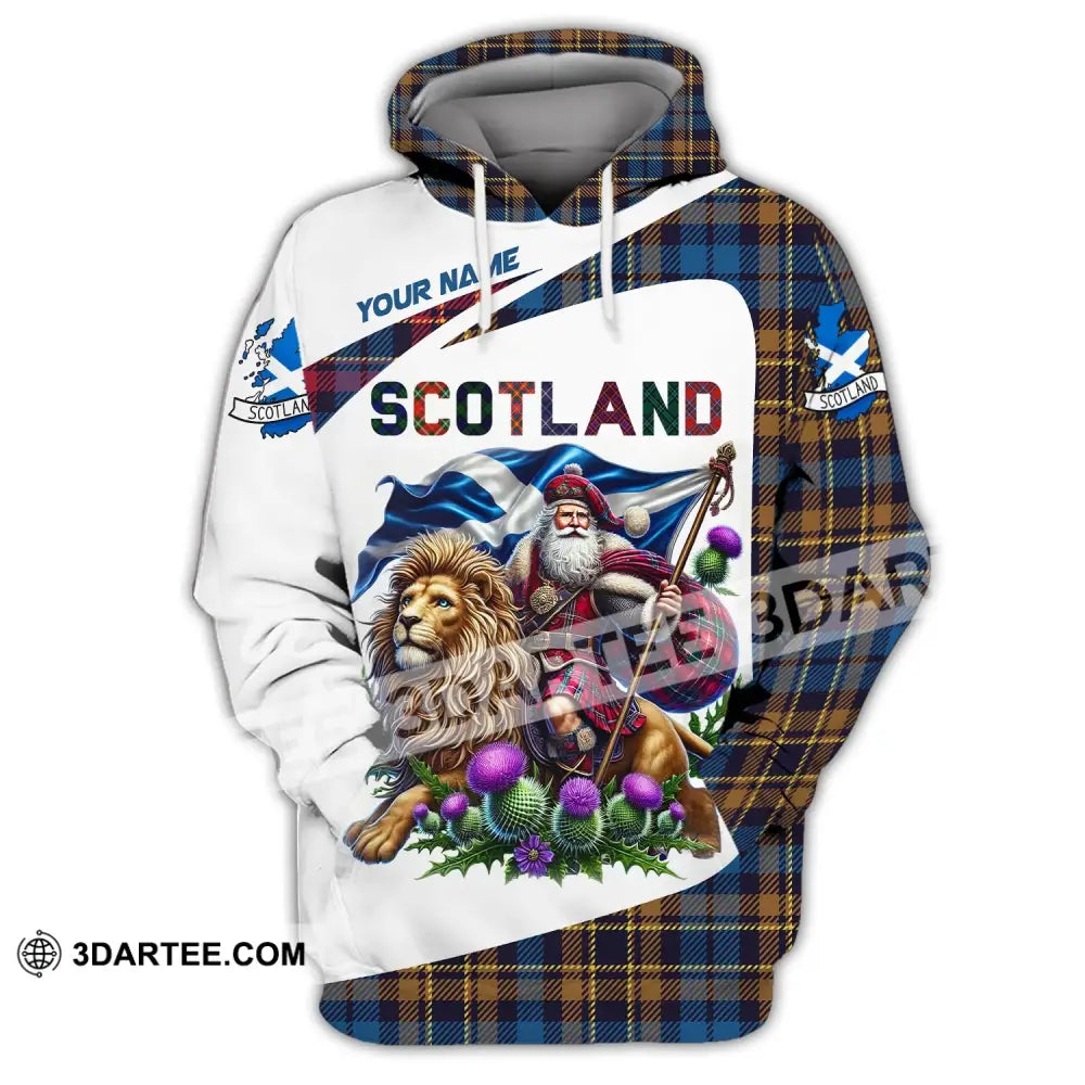 Unisex Shirt Custom Name Scotland Lover Gift Hoodie / S T-Shirt