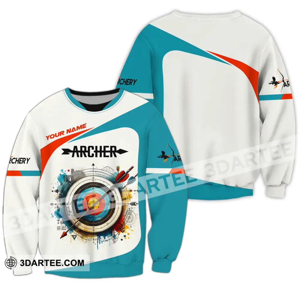 Unisex Shirt - Custom Name Sport Archery Classic Long Sleeve / S T-Shirt