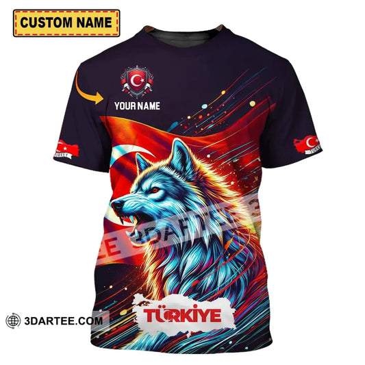 Unisex Shirt - Custom Name Sport Türkiye T-Shirt