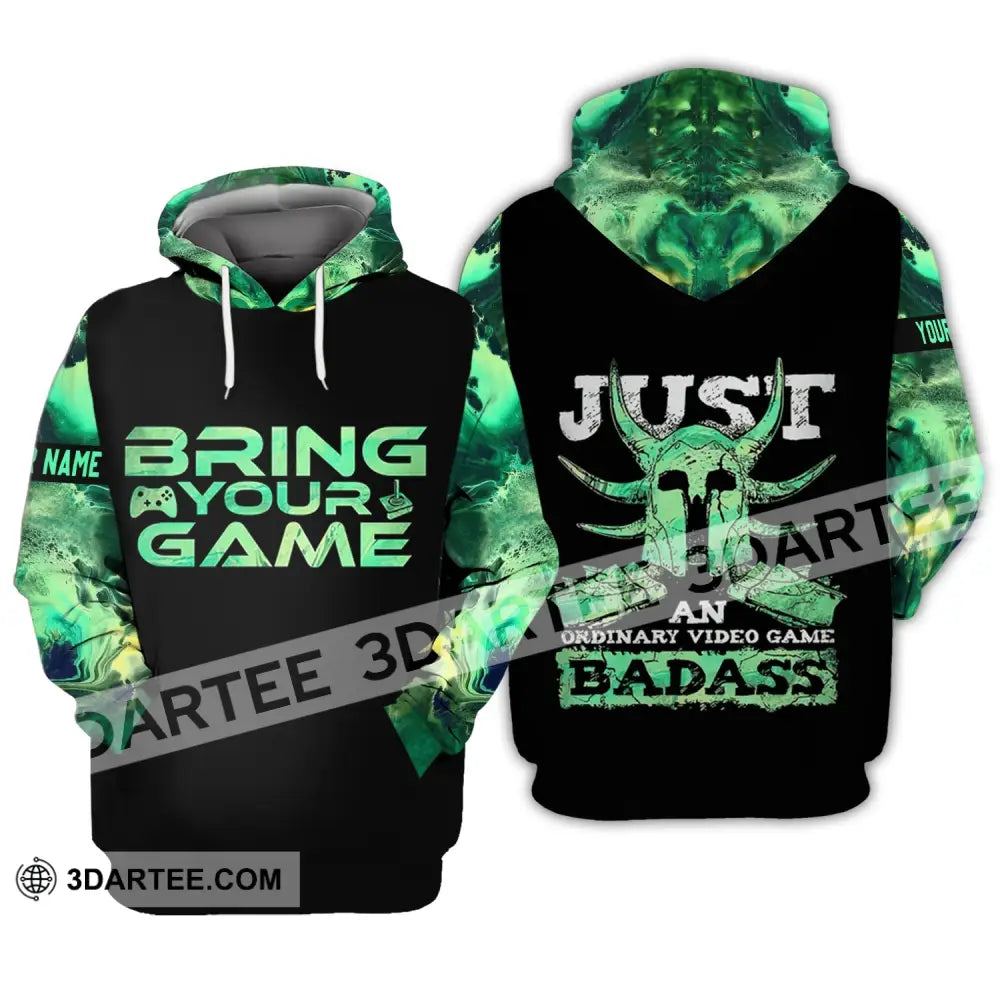 Unisex Shirt - Custom Name T-Shirt Bring Your Game Hoodie / S T-Shirt