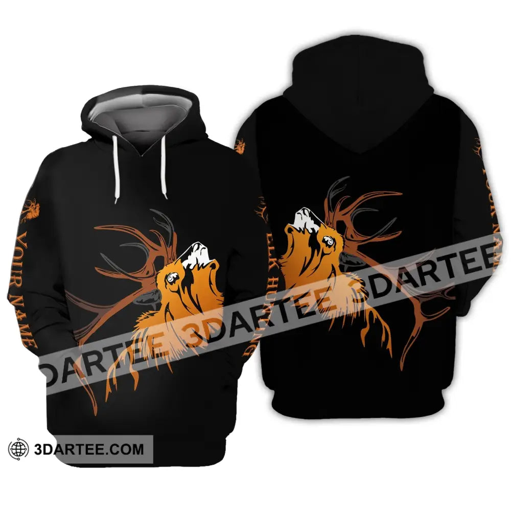 Unisex Shirt - Custom Name T-Shirt Deer Hoodie / S T-Shirt