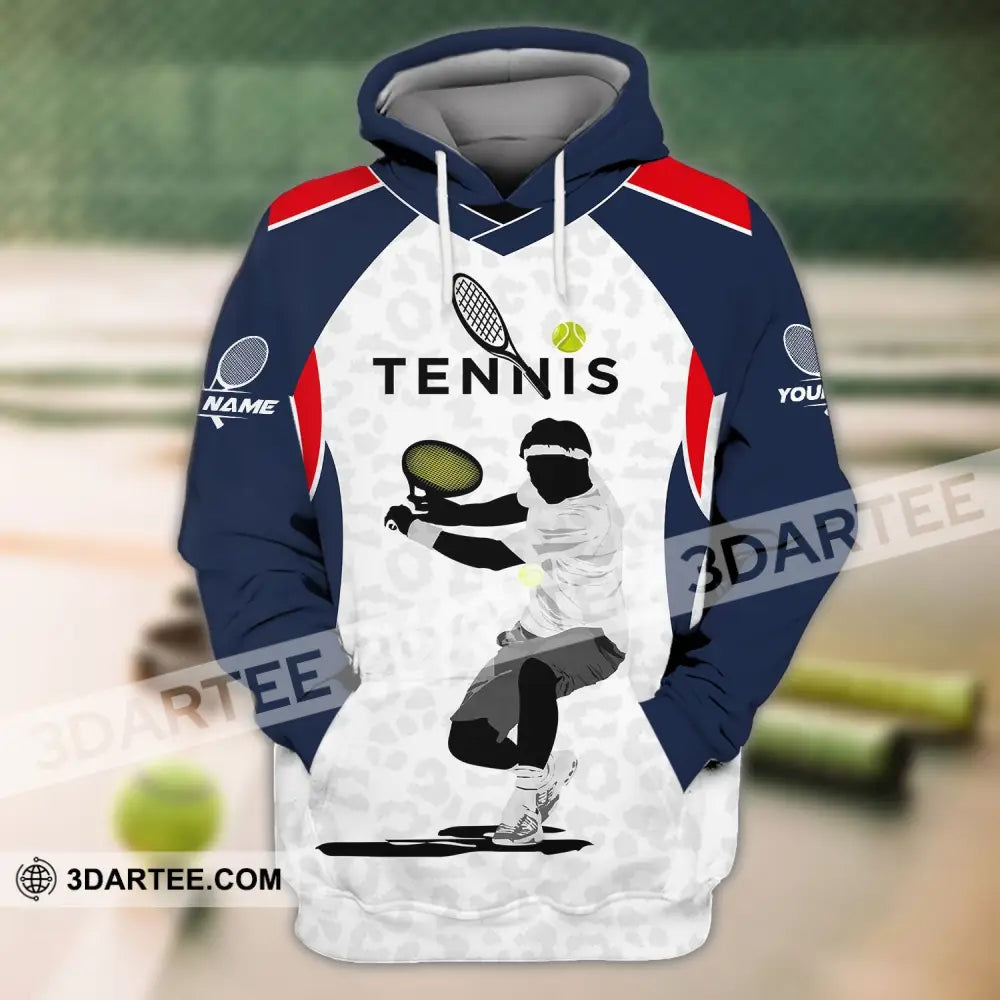 Unisex Shirt - Custom Name T-Shirt Tennis Lover Player T-Shirt