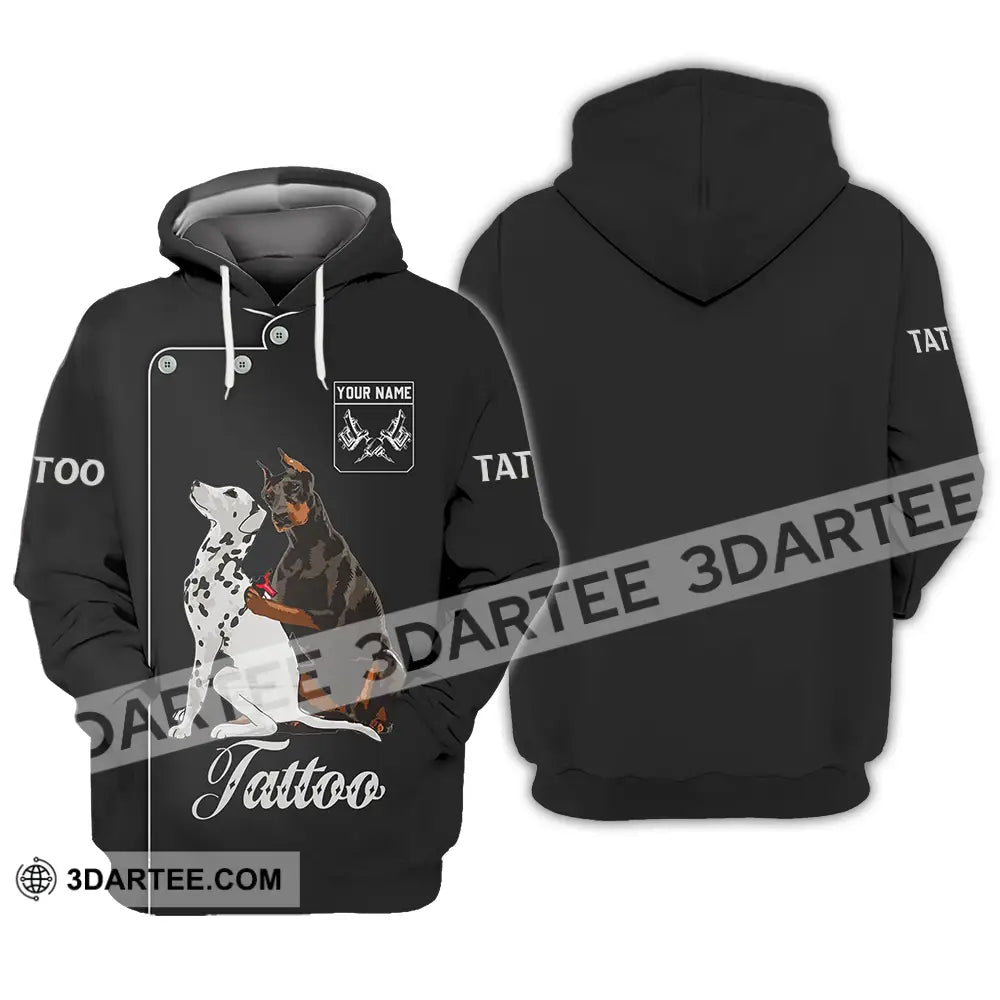 Unisex Shirt - Custom Name Tattoo Artist Hoodie / S T-Shirt